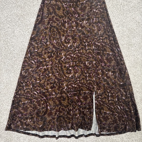 Soft Surroundings Caity Wrap Dress‎ Abstract Paisley Print Size M(10/12) - Picture 3 of 12